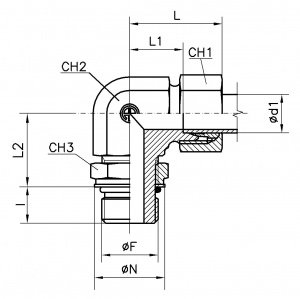 Адаптер TN 514-30SR