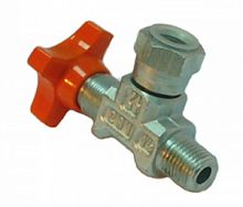 Кран манометра (г-г) R1/4" угловой / ES09G  ES09G