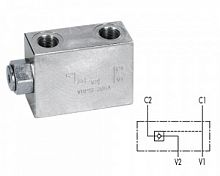 Гидрозамок односторонний VBPSE 1/2 A  V0276